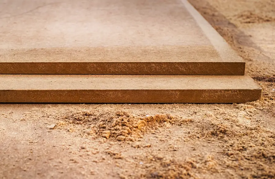 کاربردهای ام دی اف خام